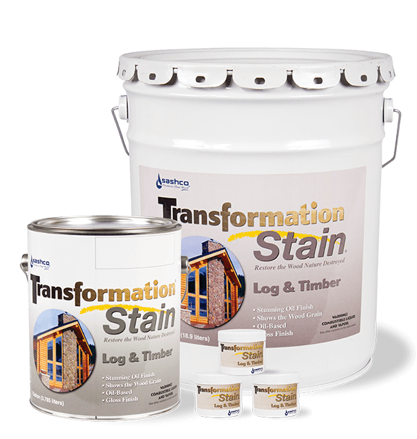 transformation-stain Transformation Stain® Log & Timber - Image 1
