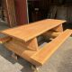 Log Picnic Table